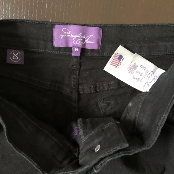 NYDJ Not Your Daughters Jeans, 14, Black, Boot cut - Picture 4 of 10